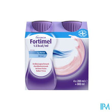 Afbeelding in Gallery-weergave laden, Fortimel 1.5kcal Aardbei 4x200ml
