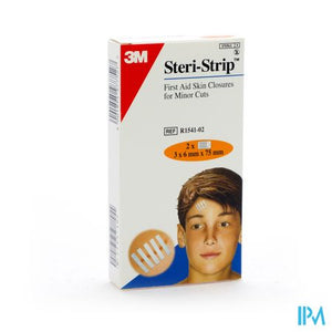 Steri-strip Hechtstrip Ster 6x 75mm 2x 5 1541p-2