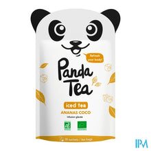 Load image into Gallery viewer, Panda Tea Iced Tea Ananas Coco 28 Days 42g
