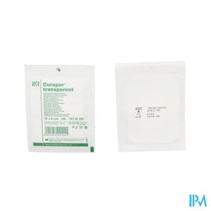 Curapor Transparant Steriel 10cmx 8cm 5 13100