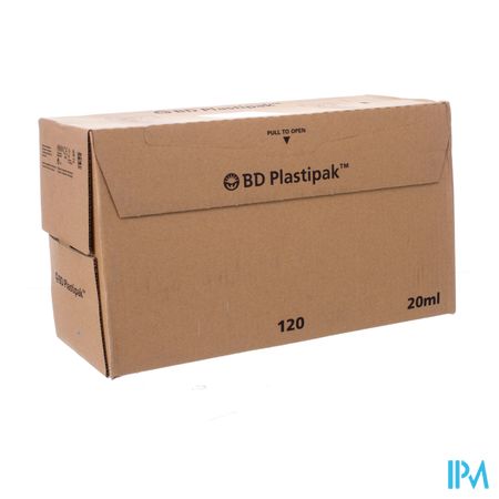 Bd Plastipak Spuit Z/nld Luer Lok 20ml 120 300629