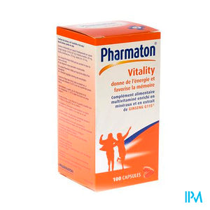 Pharmaton Vitality Capsules Nf Caps 100