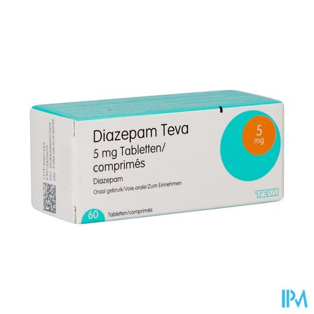 Diazepam Teva Pi Pharma 5mg Tabl 60 Pip