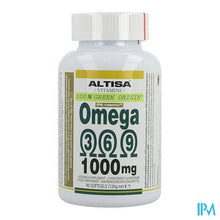 Charger l'image dans la galerie, Altisa Omega 3 6 9 Plantaardig 1000mg Softgels 90
