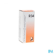 Load image into Gallery viewer, Reckeweg Dr. R34 Gutt 50ml
