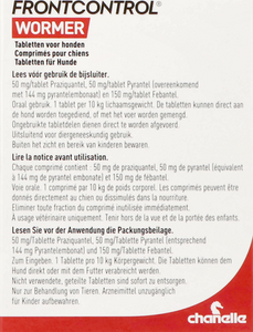 Frontcontrol Wormer Honden Tabl 2