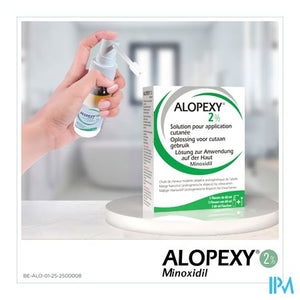 Alopexy 2 % Liquid Fl Pipet/spray 3x60ml