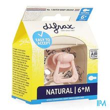 Load image into Gallery viewer, Difrax Fopspeen Natural 6+ M Girl
