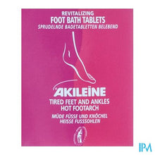 Load image into Gallery viewer, Akileine Rood Voetbad Bruistabletten 6x20g 101230
