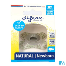 Afbeelding in Gallery-weergave laden, Difrax Fopspeen Natural Newborn
