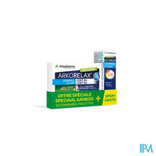 Charger l'image dans la galerie, Arkorelax Slaap 8h Tabl 30 + Spray Gratis 20ml
