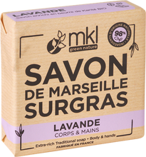 Afbeelding in Gallery-weergave laden, Mkl Overvet Marseille Zeep Lavendel 100g
