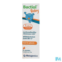 Afbeelding in Gallery-weergave laden, Bactiol Baby Porties 21 5ml Metagenics
