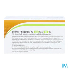 Charger l'image dans la galerie, Diosmine+hesperidine Ab 450mg+50mg Filmomh Tabl120
