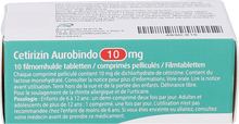 Afbeelding in Gallery-weergave laden, Cetirizin Aurobindo 10mg Filmomh Tabl 10
