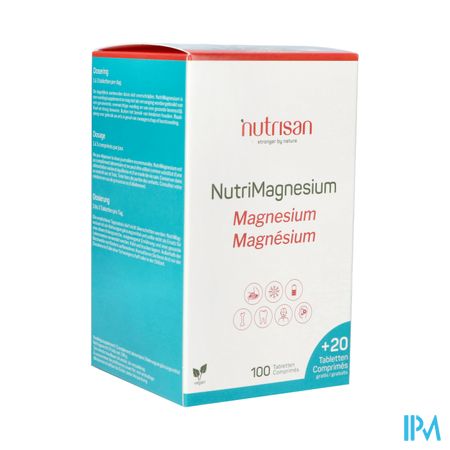 Nutrimagnesium Tabl 100 + Tabl 20 Gratis Nutrisan