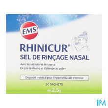 Charger l'image dans la galerie, Rhinicur Nasaal Spoelzout Zakje 20x2,5g
