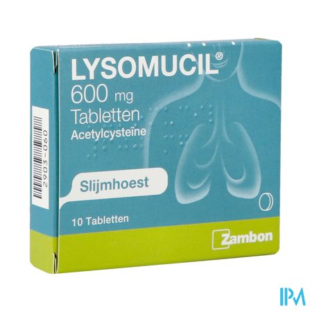 Lysomucil 600 Tabl 10 X 600mg