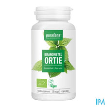 Afbeelding in Gallery-weergave laden, Purasana Vegan Brandnetel Bio Caps 120x210mg
