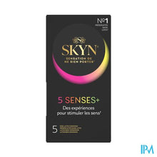 Afbeelding in Gallery-weergave laden, Manix Skyn 5 Senses Condoms 5 Nf

