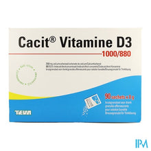Afbeelding in Gallery-weergave laden, Cacit Vit. D3 1000mg/880ie Bruisgranul. Zakje 90
