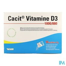 Afbeelding in Gallery-weergave laden, Cacit Vit. D3 1000mg/880ie Bruisgranul. Zakje 90
