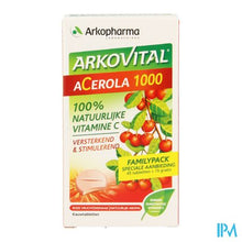 Load image into Gallery viewer, Arkovital Acerola 1000 Familypack Kauwtabl 60
