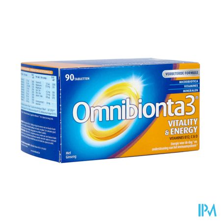 Omnibionta 3 Vitality Energy Tabl 90