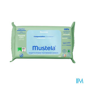 Mustela Reinigende Doekjes Geparfumeerde 60