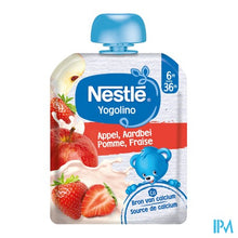 Charger l'image dans la galerie, Nestle Yogolino Appel Aardbei 90g
