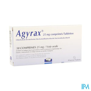 Agyrax 25mg Comp 50