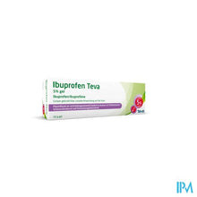 Afbeelding in Gallery-weergave laden, Ibuprofen Teva Gel Tube 100g
