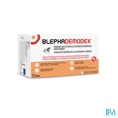 Blephademodex Reinigende Oogkompressen 30