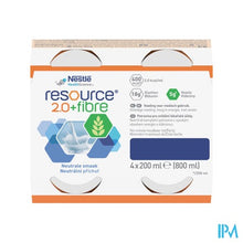 Afbeelding in Gallery-weergave laden, Resource 2.0 Fibre Neutraal 4x200ml 12100792
