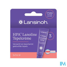 Charger l&#39;image dans la galerie, Lansinoh Lanoline Creme Zakje 3x7g

