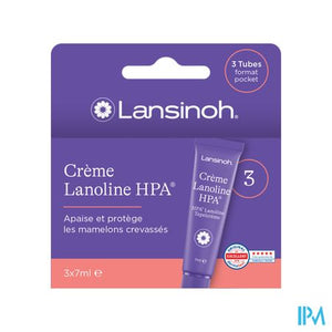 Lansinoh Lanoline Creme Zakje 3x7g