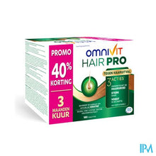 Afbeelding in Gallery-weergave laden, Omnivit Hair Pro Tabl 180 Promo -40%
