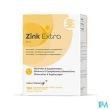 Charger l'image dans la galerie, Natural Energy Zinc Extra Caps 180
