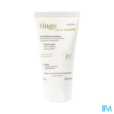 Tinge Hydraterende Handcreme Tube 50ml